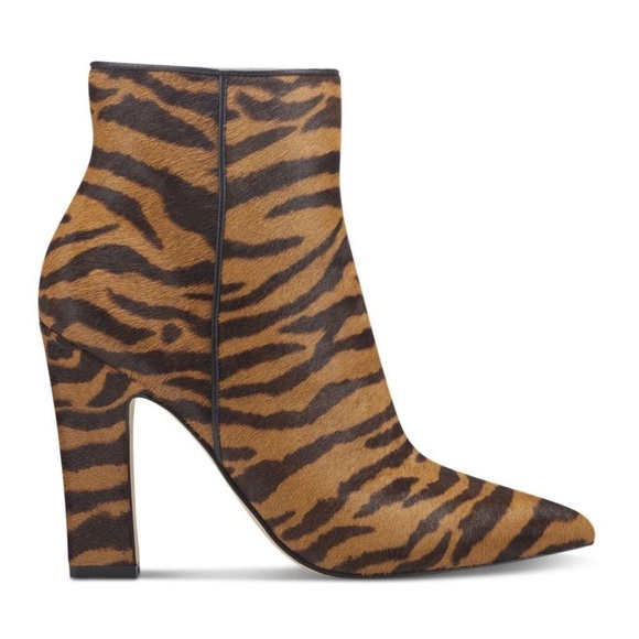 Marc FisherMayaely Calf Hair Heeled Booties NEW